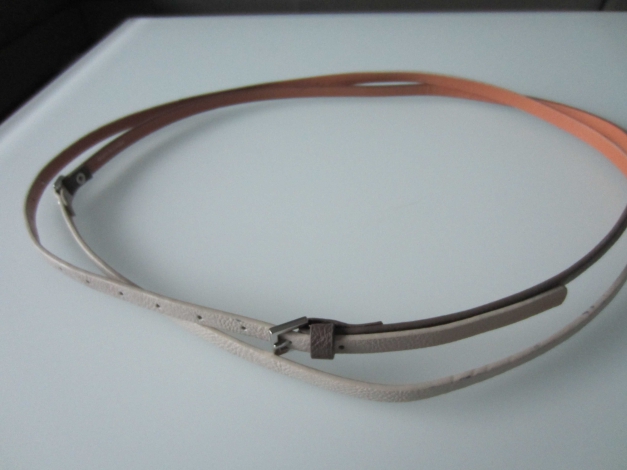 intimissimi Ledergürtel Gürtel beige