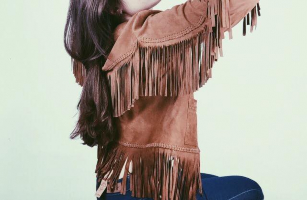 Neu Goosecraft Wildlederjacke Fransen Fashion Blogger Trend Hippie 70s Street Style cosy