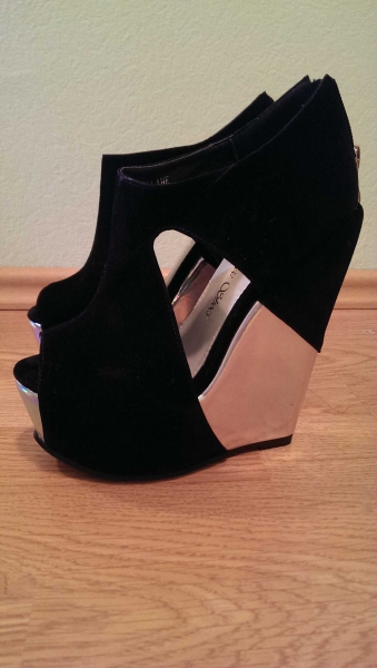 ASOS wedges high heels neu 