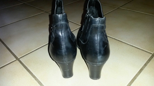 Stiefeletten Caprice Größe 39 schwarz Leder