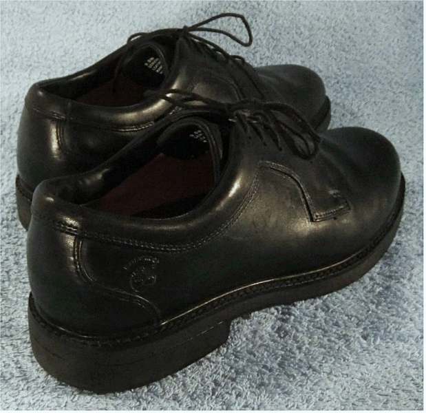 Leder-Schnürschuhe von Timberland - Waterproof schwarz -  Gr. 9,5 (44) - Wie neu