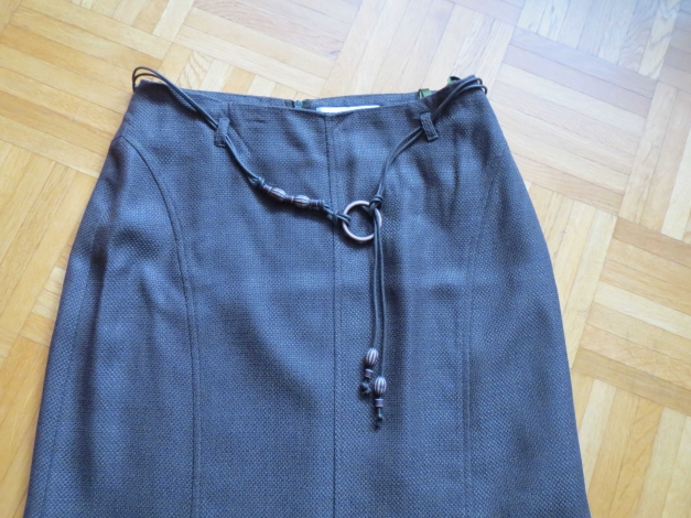 Rock,lang,schick,khaki-braun