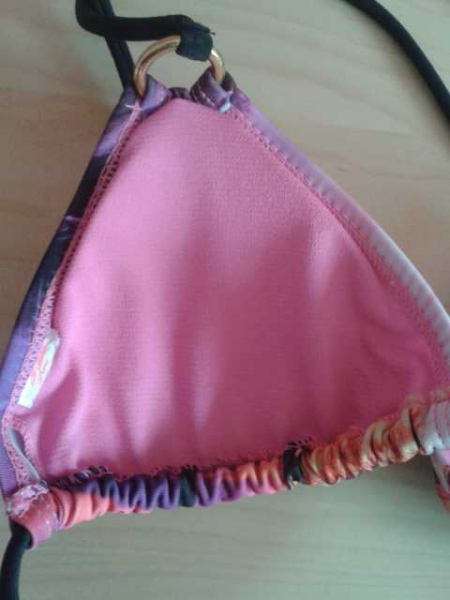 Bikini Oberteil Palmen Exotisch