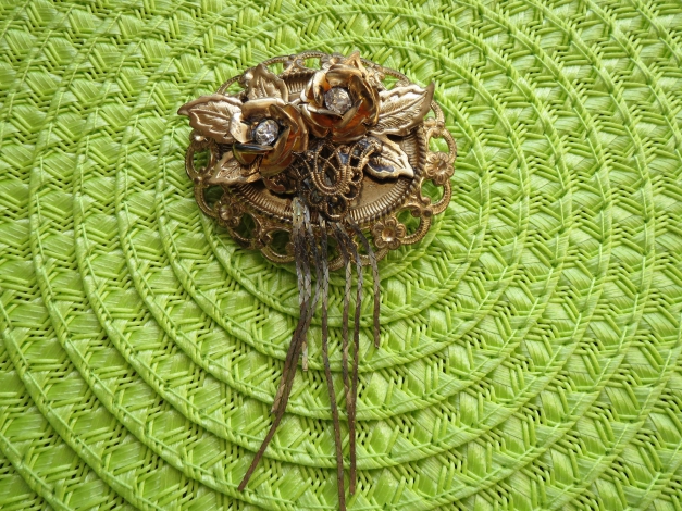 Brosche, Modeschmuck, Vintage