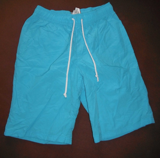 hellblaue Badehose / Rainbow