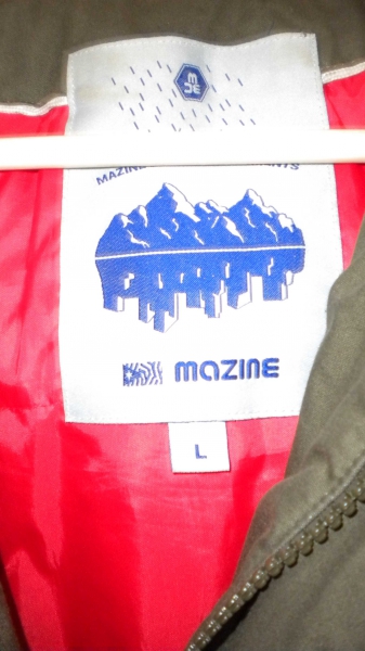 Winterparka olivgrün