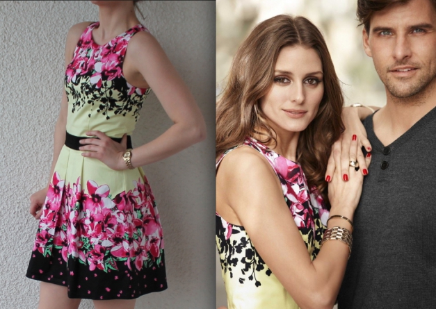 Oliva Palermo Kleid aus Otto Kampagne SS 2013 Blumenprint