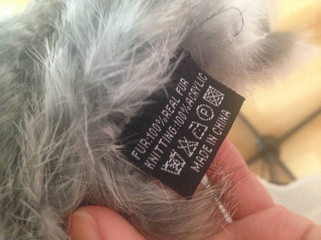 Real Fur Fellweste NEU