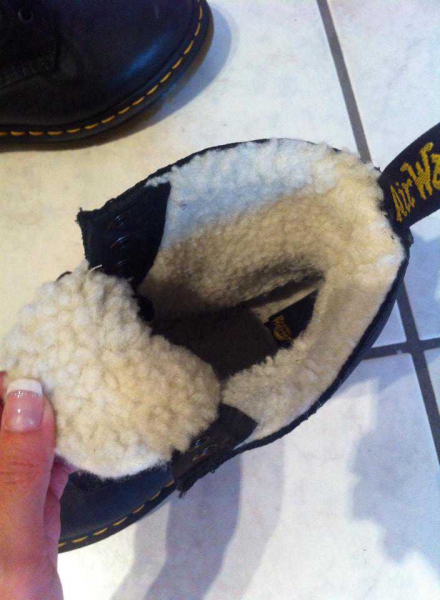 Dr. Martens Serena Boots Fell schwarz 