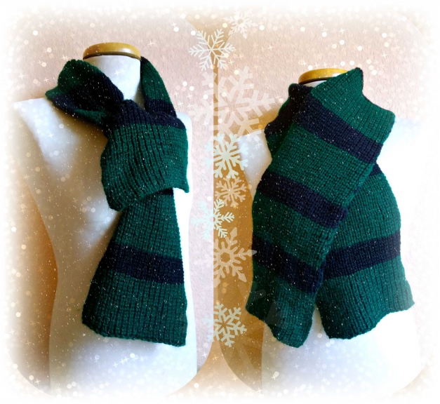 Multi-Look Mütze in grün/schwarz