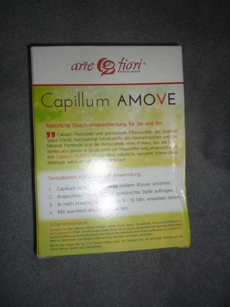 Capillum Amove Haarentfernung Enthaarungscreme für Sie & Ihn 100g