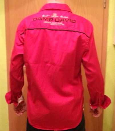Original Camp David Hemd rot
