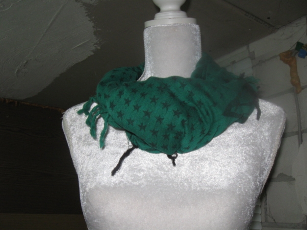 *** Chices Sternetuch mit Fransen *** 