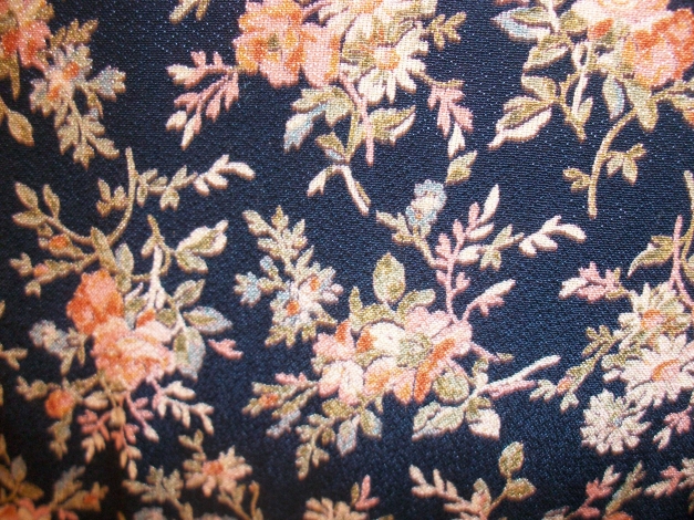 Romantisches langes Kleid mit Streublümchen / Laura Ashley