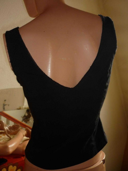Tank Top * strech * schwarz * Gr.36 38