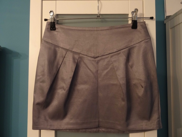 Schicker silberner Rock / Weihnachten / Silvester