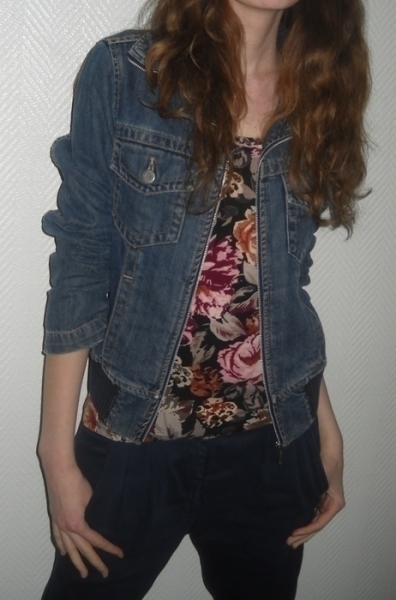 Zara Jeans Jacke blau washed Blazer Jeansjacke Vintage Cardigan XS S M L 34 36 38 Oversized