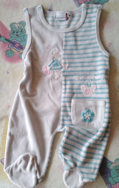 2 Süße Strampler Gr. 62