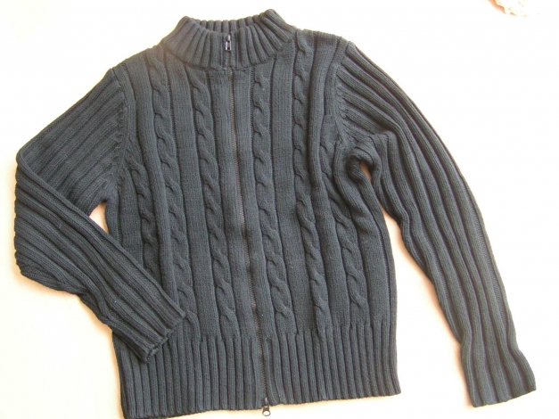 Coppa Moda Strickjacke Cardigan Jacke schwarz XL 40 42 Neu 49€