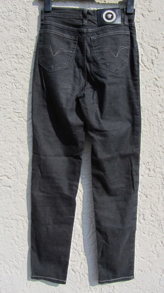 Jeanshose von Versace in Grau