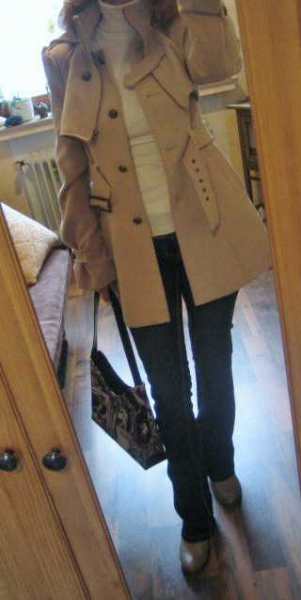 Mantel Kurzmantel Jacke Orsay Gr.36/38