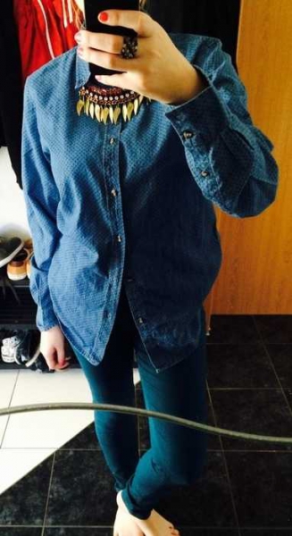 Boyfriend Jeans Hemd