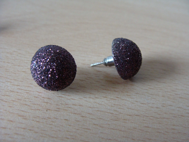 Ohrstecker gold/kupfer/braun