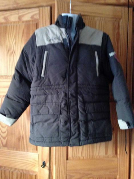 Skijacke, Anorak, Winterjacke Gr 152 braun