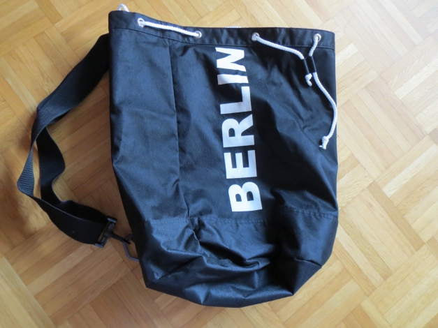 Sportbeutel, Turnbeutel, schwarz