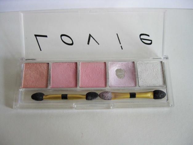 lidschatten palette rosa weiß