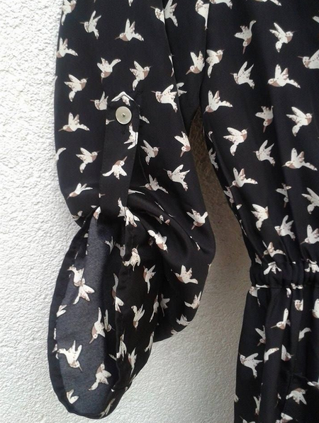 Schwalben Blusenkleid Neu mit Etikett