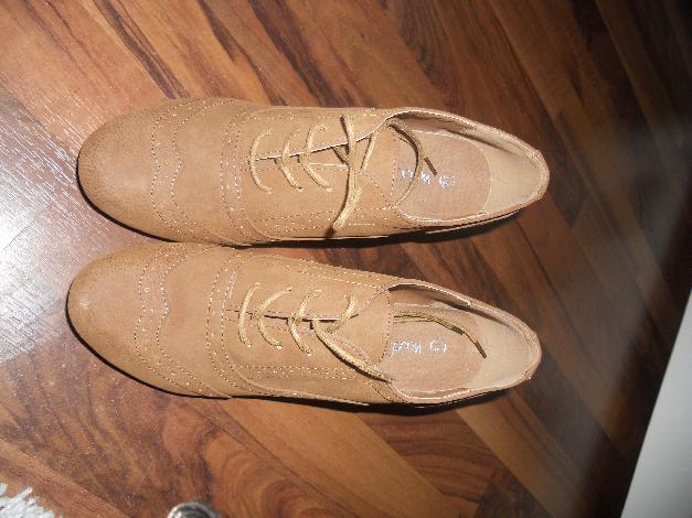 Beige/Braune Schuhe Gr.39