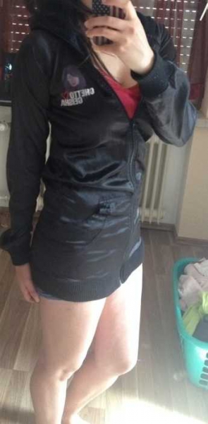 lange jacke mit reißverschluss