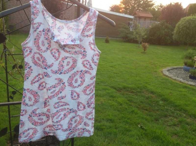 Tanktop Blumenmuster