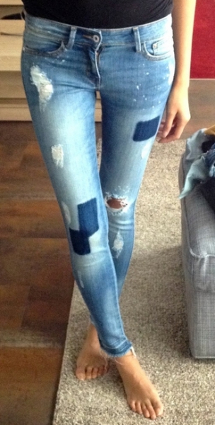 Skinny Jeans, super sexy, hauteng, destroyed Look / Blogger