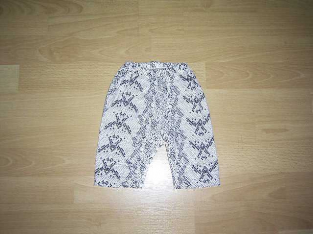 Radlerhose von Mikes Sportswear, schwarz-weiß, Gr. 92