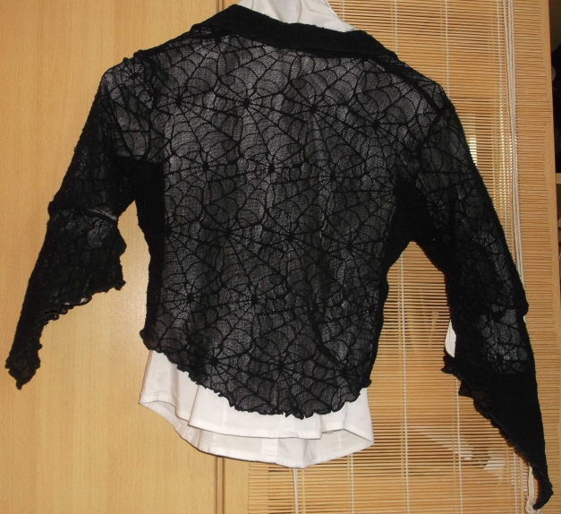 Spinnennetz Jäckchen, Gothic, Halloween
