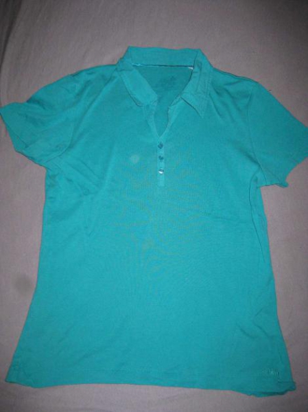 petrol poloshirt von s.oliver