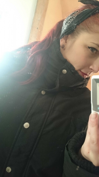 Damen -  Wintermantel in schwarz