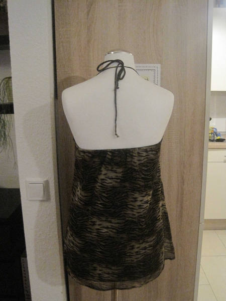 Sommertop - Neckholder - Animalprint