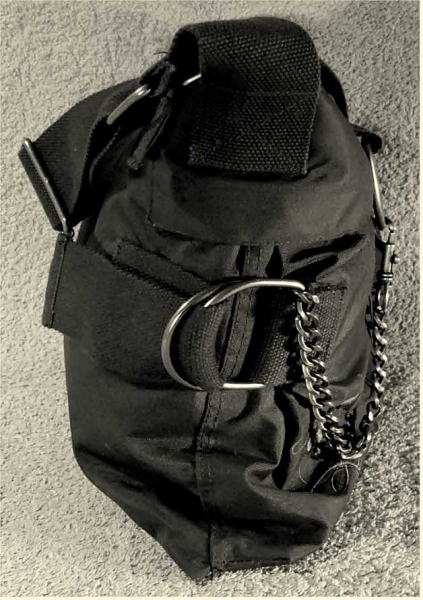 Damen-Umhänge-Tasche schwarz 