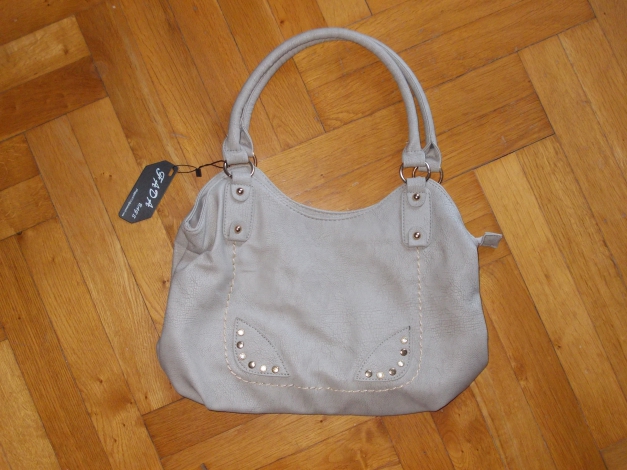 NEU Handtasche beige creme nude Shopper Tasche Henkeltasche Schultertasche Kunstledertasche