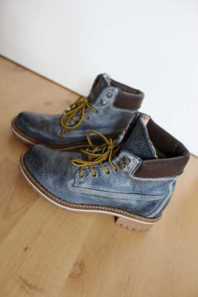 Stiefel Usedlook-Leder