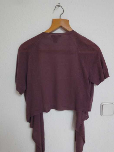 Lila Kurzbolero von Mango 