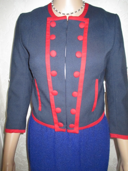 NEU * Marine * Navy * Sailor * Maritim * Navy * Matrosen * Military- Style * Anzug * Kostüm * Blazer * Jäckchen 