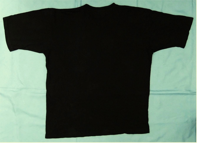 Once Again T-Shirt mit V-Ausschnitt - Größe XXL - 100 % Baumwolle - schwarz