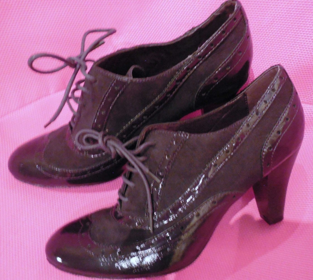 Neue Ankle-Boots, Lila, Gr.40, Wow!