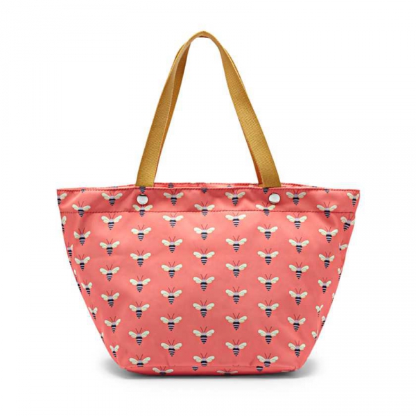 Fossil Tasche Damen KeyPer Tote Shopper Rosa Bienen