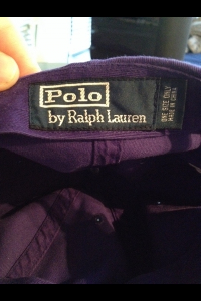 Ralph Lauren Cap mit Lederverschluss