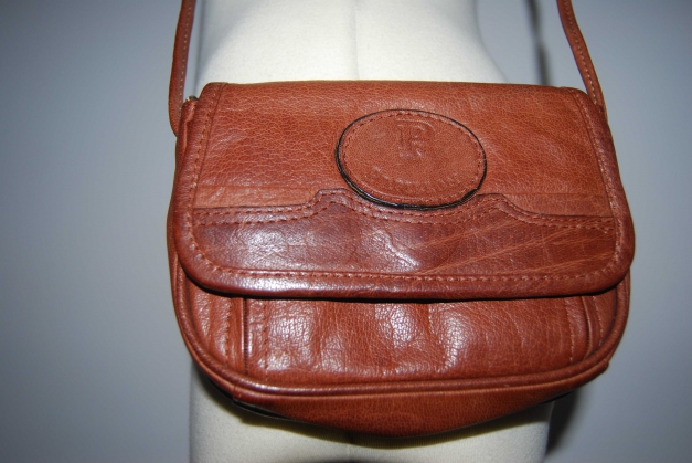 Leder Vintage Umhängetasche Tasche Trendi
